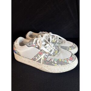 Lacoste Sneakers Shoes L001 Eco 123 9 SMA Gray Multicolor Men, Size 8